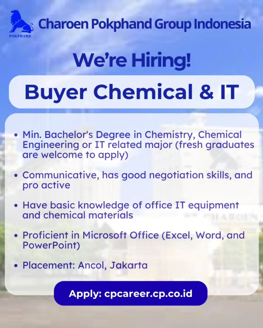 Poster Buyer Chemical & IT